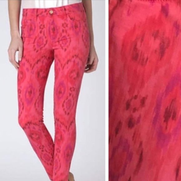 Anthropologie | Pink Ikat Jeans - Picture 1 of 7